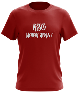 T-Shirt für Kinder/Herren | rot | Graffiti | KSC Motor Jena e.V.