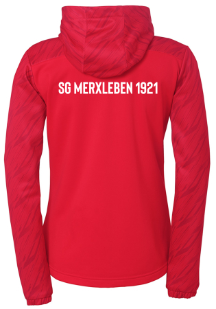 Multi Hood Jacke | Uhlsport | Progressive 28 | Damen | rot | SG Merxleben 1921