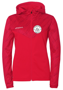 Multi Hood Jacke | Uhlsport | Progressive 28 | Damen | rot | SG Merxleben 1921