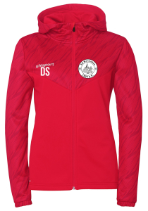 Multi Hood Jacke | Uhlsport | Progressive 28 | Damen | rot | SG Merxleben 1921