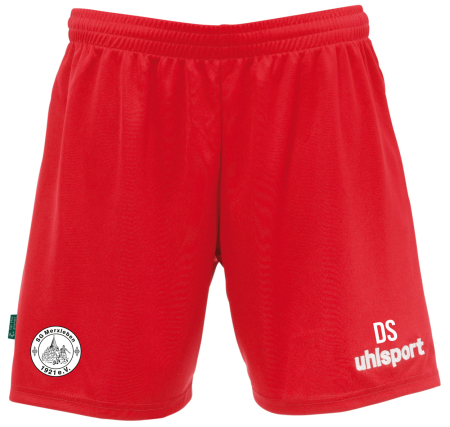 Center Basic Shorts | Uhlsport | Damen | rot | SG Merxleben 1921