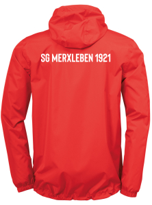 Regenjacke | Uhlsport | Kinder/Herren | rot | SG Merxleben 1921