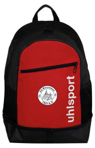 Rucksack mit Bodenfach | uhlsport Essential | rot | SG Merxleben 1921