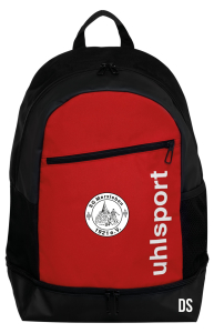 Rucksack mit Bodenfach | uhlsport Essential | rot | SG Merxleben 1921