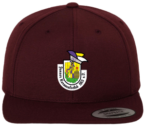 Basecap Snapback | maroon | Jenaer Karnevalsclub 1953 e.V.