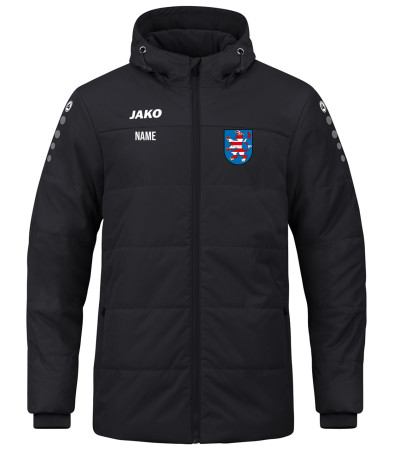 Coachjacke Herren | JAKO Team schwarz | Landesverband Thüringer Karnevalvereine