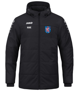 Coachjacke Herren | JAKO Team schwarz | Landesverband Thüringer Karnevalvereine