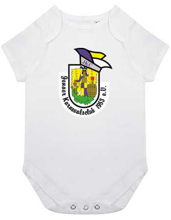 Babybody | weiß | Logo | Jenaer Karnevalsclub 1953...