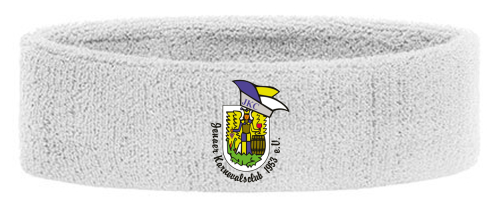 Stirnband | weiss | Logo | Jenaer Karnevalsclub 1953 e.V.