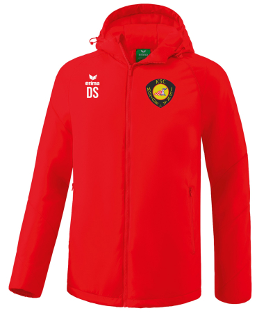 Winterjacke für Kinder/Herren | ERIMA Team, rot | KSC Motor Jena e.V.