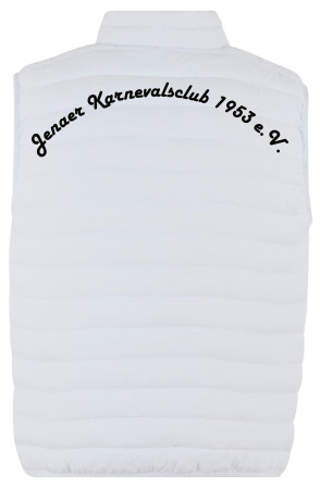 Bodywarmer | Damen | weiss | Jenaer Karnevalsclub 1953 e.V.