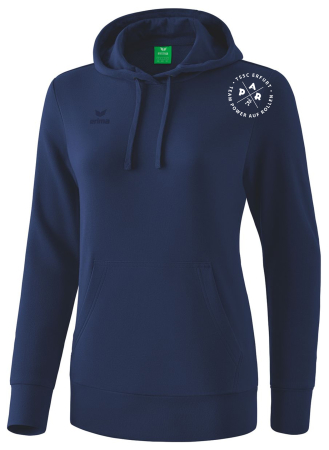 Kapuzensweat | Power | Erima | Damen | blau | TSSC