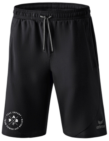 Sweatshorts | Erima Essential | Kinder/Herren | schwarz | TSSC Erfurt e.V.