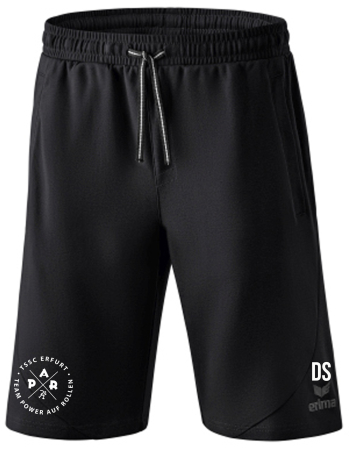 Sweatshorts | Erima Essential | Kinder/Herren | schwarz | TSSC Erfurt e.V.