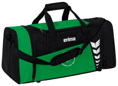 Sporttasche | Erima Six Wings | smaragd/schwarz | TSSC Erfurt e.V.