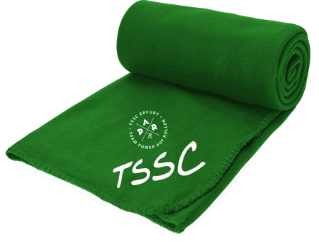 Aufwärmdecke Fleece | grün | TSSC Erfurt e.V.