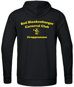 Kapuzenjacke | JAKO | Kinder/Herren | schwarz | Bad Blankenburger Carneval Club