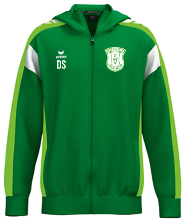 Trainingsjacke mit Kapuze | ERIMA Celebrate 125 | Kinder/Herren | smaragd/green gecko | SV Grün-Weiß Niedertrebra