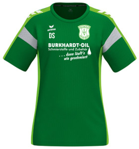 T-Shirt Function | Erima Celebrate 125 | Damen | smaragd/green gecko | SV Grün-Weiss Niedertrebra