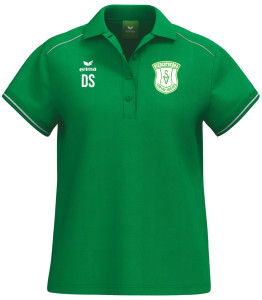 Poloshirt | Erima CMPT | Damen | smaragd/weiß | SV Grün-Weiss