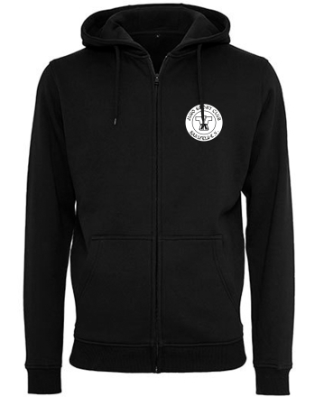 Kapuzenjacke Kinder/Herren | Logo | schwarz | JSC Saalfeld