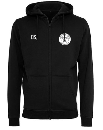 Kapuzenjacke Kinder/Herren | Logo | schwarz | JSC Saalfeld