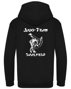 Kapuzenjacke Kinder/Herren | Logo | schwarz | JSC Saalfeld