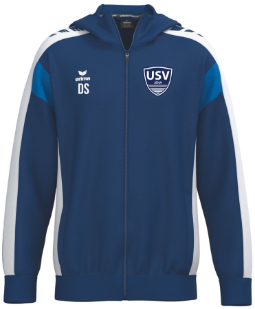 Trainingsjacke mit Kapuze | ERIMA Celebrate 125 | Kinder/Herren | new navy/weiss | USV Jena