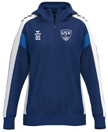 Trainingsjacke mit Kapuze | ERIMA Celebrate 125 | Damen | new Navy/weiss | USV Jena