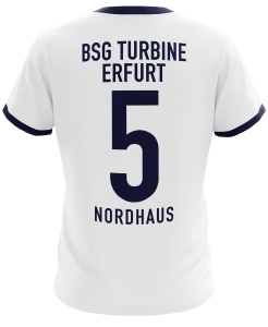 T-Shirt | Ringer | weiß - BSG Turbine Erfurt