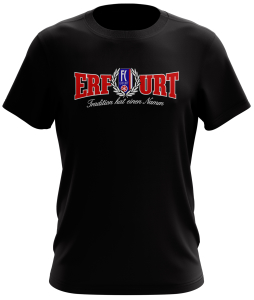 T-Shirt | Tradition | schwarz | Erfurt