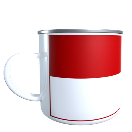 Emaillebecher | Traditionslogo | Erfurt