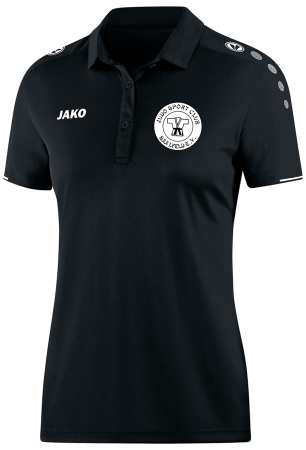 Polo | Damen | JAKO Classico | schwarz | JSC Saalfeld