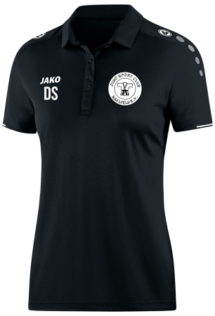 Polo | Damen | JAKO Classico | schwarz | JSC Saalfeld