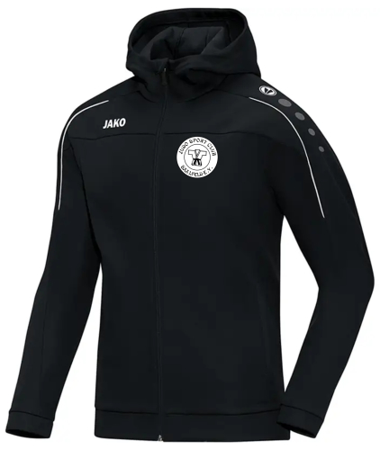 Kapuzenjacke | Damen | JAKO Classico | schwarz | JSC Saalfeld