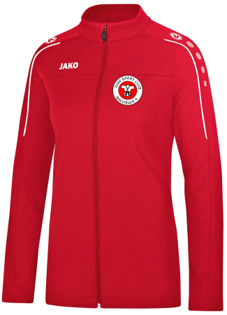 Freizeitjacke | Damen | JAKO Classico | rot | JSC Saalfeld