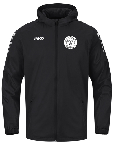 Allwetterjacke | JAKO Team 2.0 | Kinder/Erwachsene | schwarz | JSC Saalfeld