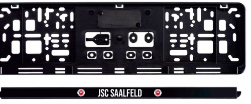 Kennzeichenhalter | JSC Saalfeld
