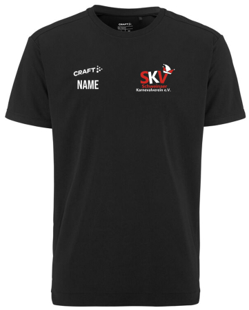 T-Shirt | Craft Evolve 2.0 Structured Jersey | Herren | schwarz | Schweinaer Karnevalverein e. V.