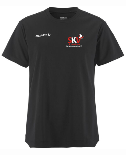 T-Shirt | Craft Evolve 2.0 Structured Jersey | Damen | schwarz | Schweinaer Karnevalverein e. V.