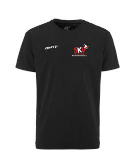 T-Shirt | Craft Evolve 2.0 Structured Jersey | Kinder | schwarz | Schweinaer Karnevalverein e. V.