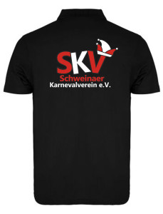 Polo | Craft Progress 2.0 | Herren | schwarz | Schweinaer Karnevalverein e. V.