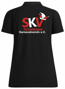 Polo | Craft Progress 2.0 | Damen | schwarz | Schweinaer Karnevalverein e. V.
