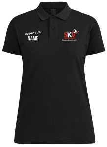 Polo | Craft Progress 2.0 | Damen | schwarz | Schweinaer Karnevalverein e. V.