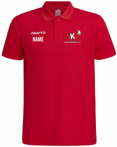 Polo | Craft Progress 2.0 | Herren | rot | Schweinaer Karnevalverein e. V.