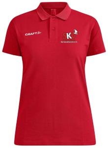 Polo | Craft Progress 2.0 | Damen | rot | Schweinaer Karnevalverein e. V.