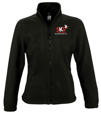 Fleecejacke | Damen | schwarz | Schweinaer Karnevalverein...