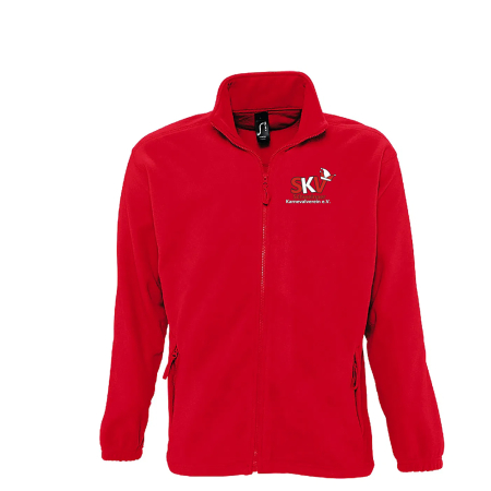 Fleecejacke | Kinder | rot | Schweinaer Karnevalverein e.V.