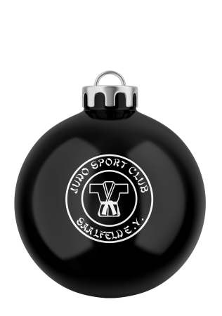 Weihnachtsbaumkugel | glänzend | Logo | JSC Saalfeld