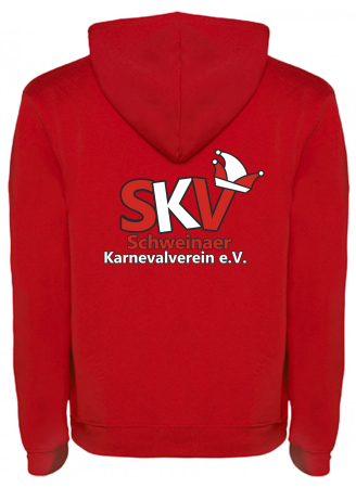 Hoodie | Herren | Built your Brand | rot | Schweinaer...